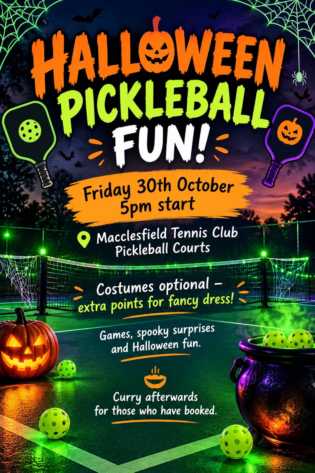 Halloween Pickleball Fun!